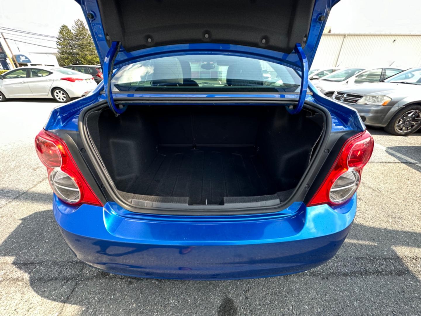 2016 BLUE Chevrolet Sonic LT Auto Sedan (1G1JC5SG6G4) with an 1.8L L4 DOHC 24V engine, 6A transmission, located at 1254 Manheim Pike, Lancaster, PA, 17601, (717) 393-9133, 40.062870, -76.323273 - Photo#10